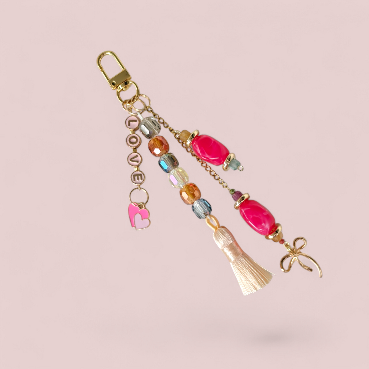 L-O-V-E Beaded Charm No. 1