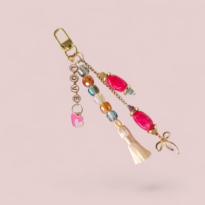 L-O-V-E Beaded Charm No. 1
