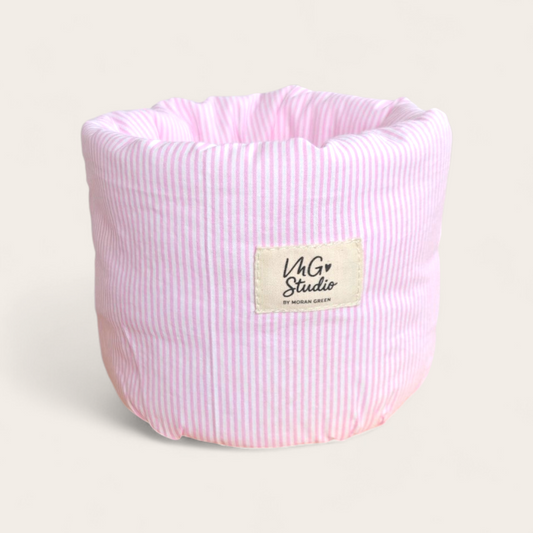 Bubble Bucket - Pink Stripes