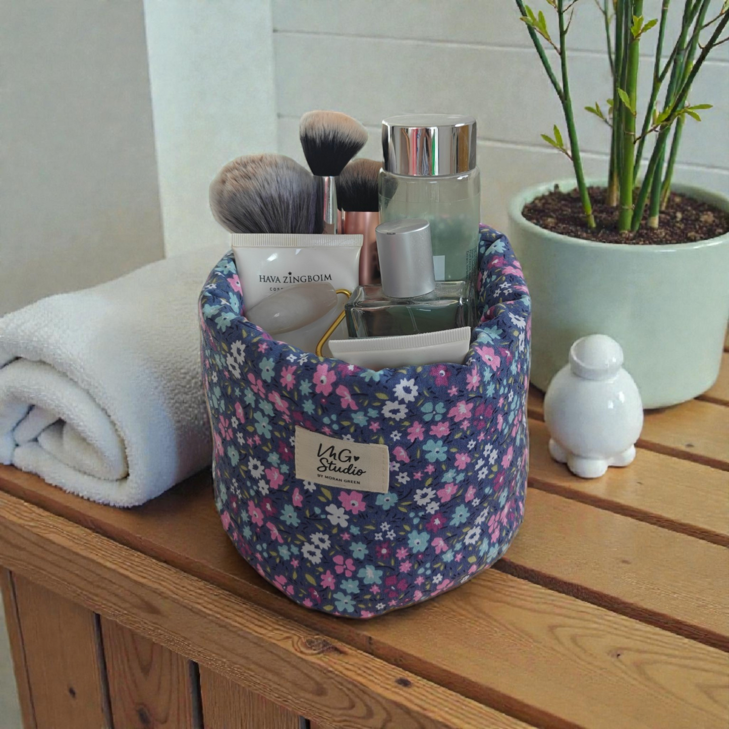 Bubble Bucket - Blue Floral
