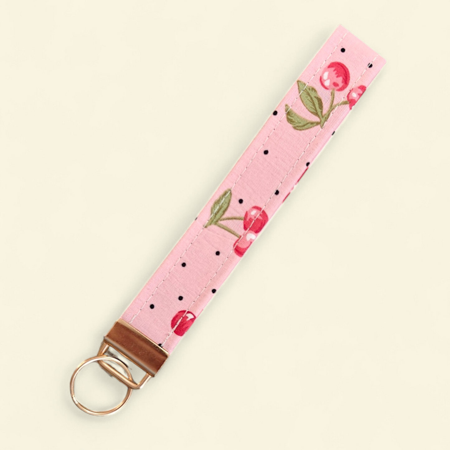Wristlet Keychain - Cherries