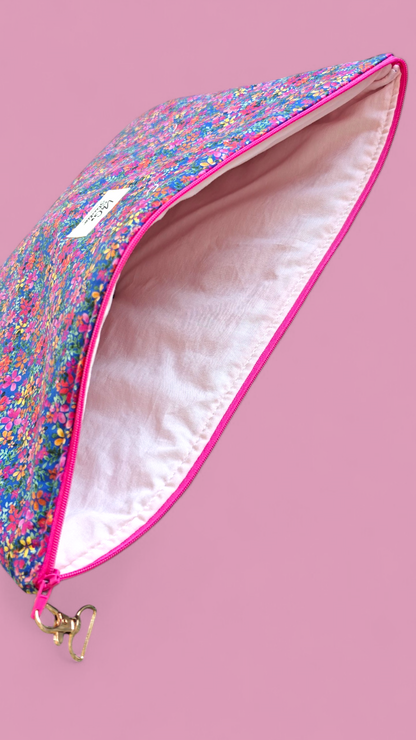 Laptop Sleeve | Multiple Sizes Available - Indigo Pinky Floral