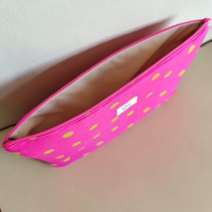 Laptop Sleeve | Multiple Sizes - Hop Pink Polka Dot
