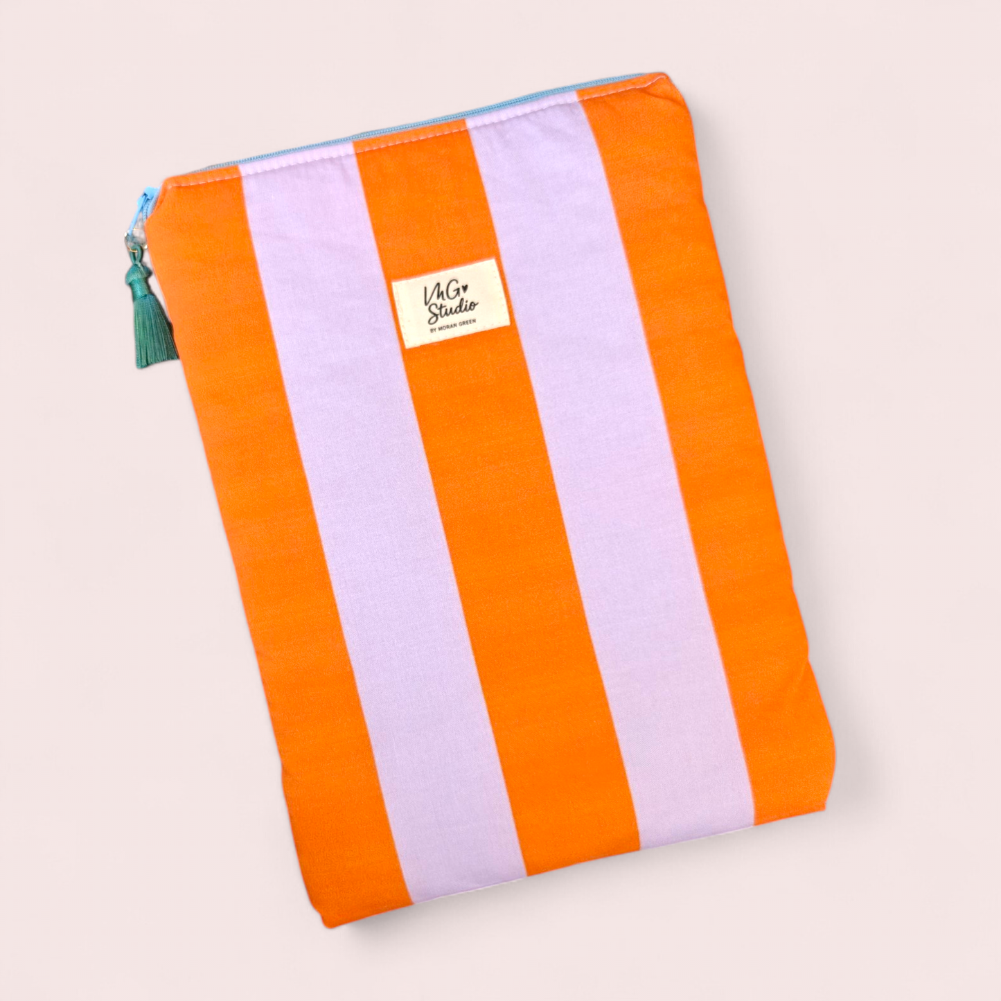 iPad Sleeve | 11-inch - Orange Purple Fat Stripes