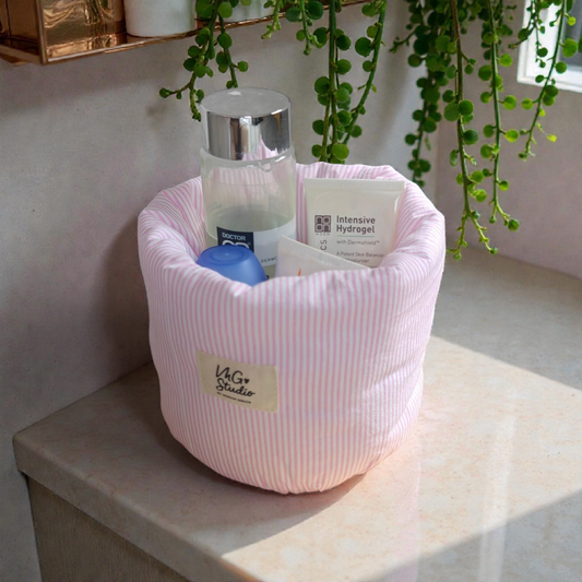 Bubble Bucket - Pink Stripes