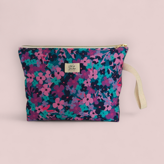 Diaper Organization Bag - Purple Floral